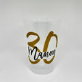 Gobelets personnalisables - anniversaire