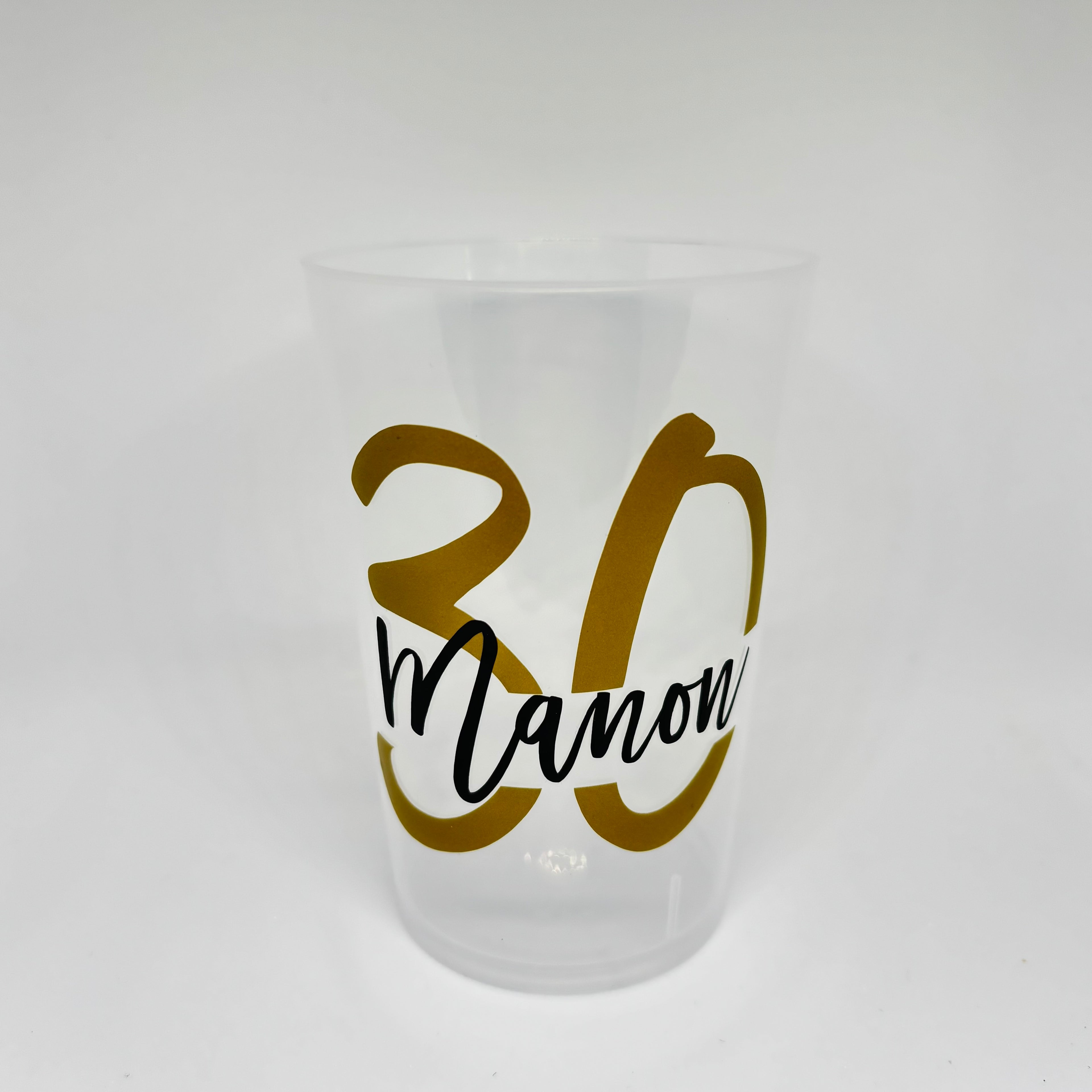 Gobelets personnalisables - anniversaire